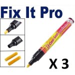 3 x fix it pro - stylo efface rayure carrosserie voiture moto vlo