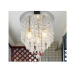 30cm plafonnier cristal lustre luminaire pendentif moderne plafondu 3 e14 lumière pour salon chambre 30cm plafonnier cristal lustre luminaire pendentif moderne plafondu 3 e14 lumière pour salon chambre