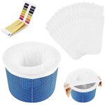 30pcs chaussettes de skimmer de piscine?sac de filtration pour piscine housse de protection contre les ...