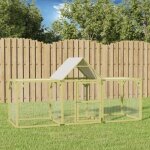 3102982 vidaxl poulailler 300x100x150 cm bois de pin massif imprgn