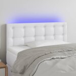 Vidaxl t�te de lit � led meuble de chambre � coucher accessoire de lit simple t�te de cadre de lit int�rieur ...