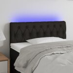 Vidaxl t�te de lit � led meuble de chambre � coucher accessoire de lit simple t�te de cadre de lit int�rieur ...