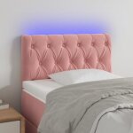 Vidaxl tte de lit  led meuble de chambre  coucher accessoire de lit simple tte de cadre de lit intrieur ...