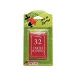 Jeu de cartes - kim play - jeu de 32 cartes plastifies - intrieur - mixte - 2 joueurs ou plus
