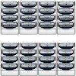 32pices recharges de lames de rasoir manuel mach 3recharges de lames pour gillette mach 3recharges de ...