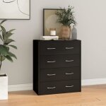 Vidaxl buffet avec 4 tiroirs armoire latérale meuble de rangement organisateur de maison salon salle ... Vidaxl buffet avec 4 tiroirs armoire latérale meuble de rangement organisateur de maison salon salle ...