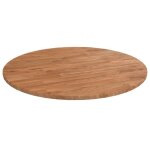 342961 vidaxl dessus de table rond marron clair Ø60x15 cm bois chêne traité 342961 vidaxl dessus de table rond marron clair Ø60x15 cm bois chêne traité