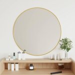 Vidaxl mural miroir de maquillage coiffeuse cosm�tique d�coration de chambre � coucher salle de bain ...