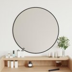 Vidaxl mural miroir de maquillage coiffeuse cosm�tique d�coration de chambre � coucher salle de bain ...