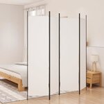 Vidaxl cloison de séparation 4 panneaux séparateur de pièce pliable diviseur Écran dintimité paravent ... Vidaxl cloison de séparation 4 panneaux séparateur de pièce pliable diviseur Écran dintimité paravent ...