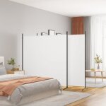 Vidaxl cloison de s�paration 3 panneaux s�parateur de pi�ce pliable diviseur �cran dintimit� paravent ...