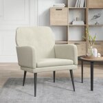 351412 vidaxl fauteuil crème 62x79x79 cm velours 351412 vidaxl fauteuil crème 62x79x79 cm velours
