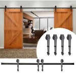 366cm kit porte coulissante de grange willonin® kit de système de coulissante rail + 4 roulette forme ... 366cm kit porte coulissante de grange willonin® kit de système de coulissante rail + 4 roulette forme ...