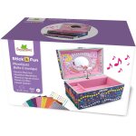 3d mosa�ques - sycomore - stickn fun - bo�te � musique licorne - d�s 5 ans
