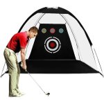 3m filet tente golf entraînement formation sport noir 3m filet tente golf entraînement formation sport noir
