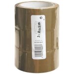 3m - ruban d?emballage - adh�sif - 48 mm x 66 m - marron - lot de 3
