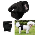 3pcs couches chien femelle culottes hyginique lavable rutilisable souffrant d?incontinence pipi protection ...