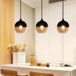 3pcs rtro suspension luminaire en verre tokius lustre plafonnier moderne e27 pour cuisine salle  manger ...