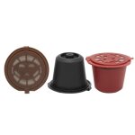 3pi�ces capsule expresso r�utilisable rechargeable pour machine � caf� nespresso capsule r�utilisable ...