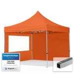 3x3 m tonnelle barnum tente pliante alu pes 700 2 cts panoramiques orange