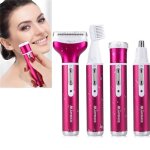 Rasoir lectrique femme - kyamrc - 4 en 1 - pilateur sourcils - tondeuse indolore - rechargeable usb ...