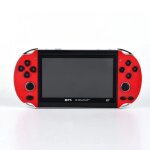 4. 3in x7 rouge - console de jeu portable retro avec ecran hd de 4. 3 pouces lecteur mp4 10000 jeux classique ...