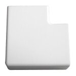 Lot de 4 angles plats 20 x 10mm - blanc - zenitech