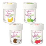 4 armes alimentaires naturels en poudre - cocktail