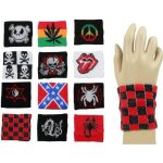 4 bandeaux bracelets de poignet anti sueur sport fitness running musculation