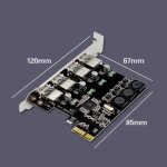 4 carte dextension express usb 3. 0 pci port pcie contrleur dhte usb 3. 0 pci - 4 4 x usb3. 0 usb 3. ...