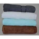4 draps de bains luxe de 80x160 cm � 100x200 cm luxe 100% pure coton �gyptien de 550 gr / m� � 850 gr ...