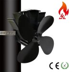 4 lames de fumée ventilateur de poêle bois ventilateur de poêle de chauffage fixe sur le tuyau de cheminée ... 4 lames de fumée ventilateur de poêle bois ventilateur de poêle de chauffage fixe sur le tuyau de cheminée ...