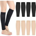 4 paires bas de compression pour varices compression mollet chaussettes de compression mollet chaussette ...