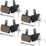Plaquettes de frein - trp tektro - r�sine - 4 paires - compatible shimano deore - vtt