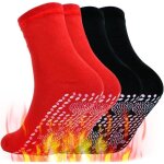 4 pcs chaussettes auto - chauffantes chaussettes magntiques auto - chauffantes pour femmes et hommes ...
