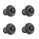 4 pi�ces bouchon de bouteille de pompe � air de vide de vin rouge bouchon de bouteille �conomiseur de ...