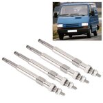 4 pi�ces bougie de pr�chauffage 7700100558 convient pour renault clio kangoo trafic - surenhap