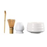 4 pi�ces / ensemble kit de fouet � th� traditionnel m�nage style japonais maison tenir porte - fouet ...