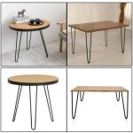 4 pieds de table en epingle à cheveux de 71cm en fer pied remplacement de tables / chaises / meuble diy ... 4 pieds de table en epingle à cheveux de 71cm en fer pied remplacement de tables / chaises / meuble diy ...