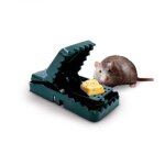 4 pi�ge � souris - venteo - tapette � souris professionnel - pi�ge r�utilisable - convient pour la - ...