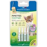 4 pipettes insectifuges pour chatons moins de 2 kg formule renforc�e - francodex