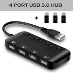 4 - port usb 3. 0 hub avec des commutateurs et des voyants dalimentation individuels - avec 3 tête de ... 4 - port usb 3. 0 hub avec des commutateurs et des voyants dalimentation individuels - avec 3 tête de ...