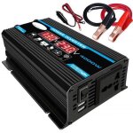 4000w 12v � 220v - 110v double usb led convertisseur de puissance de voiture onduleur modifi� vague 12v ...