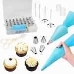 41pcs douille poche  douille ptisserie kit dcoration de gteaux crme diy rutilisable(32 douilles ...