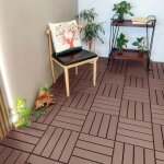 44 � dalles de terrasse 30x30cm - caillebotis composite antid�rapants et hydrofuges - pose rapide - id�al ...