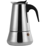 450ml cafetière italienne induction en inox moka pot - 9 petites tasses 450ml cafetière italienne induction en inox moka pot - 9 petites tasses