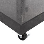 (48565) socle de parasol granite 30 kg carré noir lis (48565) socle de parasol granite 30 kg carré noir lis