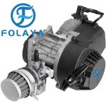 49cc (44 - 6) or 47cc (40 - 6) engine cylinder head with piston pin full kit for 2 stroke mini dirt bike ...