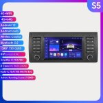 4g + 64g android 12 autoradio lecteur multimdia navigation pour bmw e39 e53 m5 1995 - 2003 2din audio ...