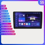 4g + 64g android 2din autoradio lecteur multimdia pour audi a4 2000 - 2008 2009 carplay gps navigation ...